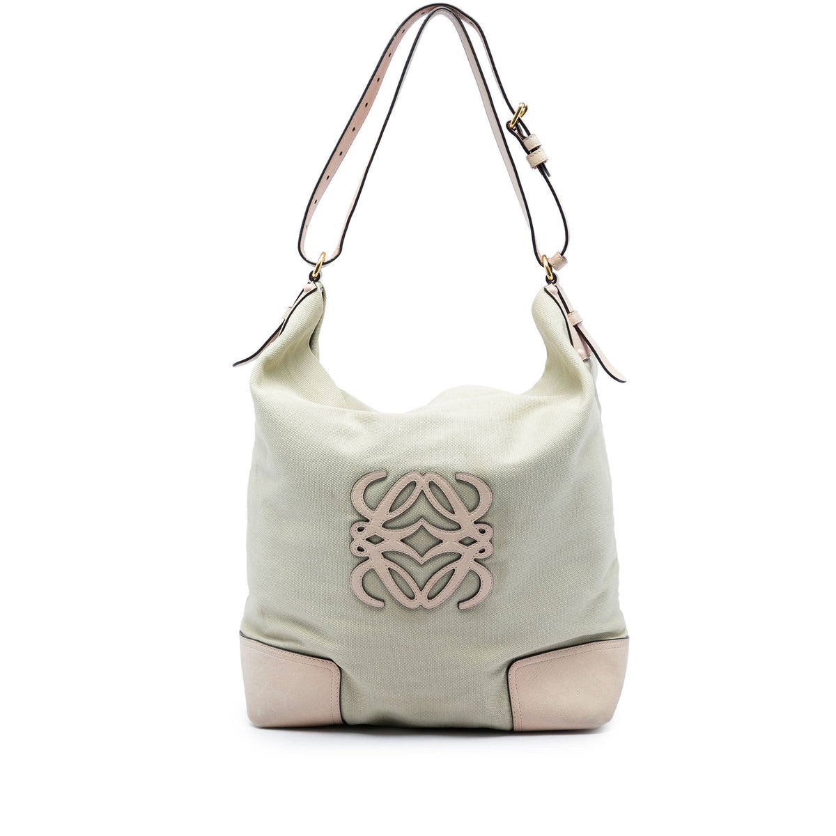 LOEWE Canvas Anagram Shoulder Bag
