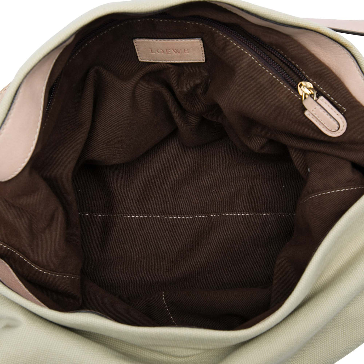 LOEWE Canvas Anagram Shoulder Bag
