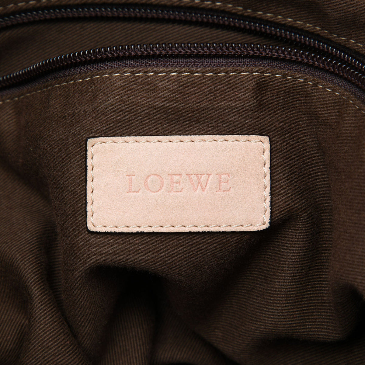 LOEWE Canvas Anagram Shoulder Bag