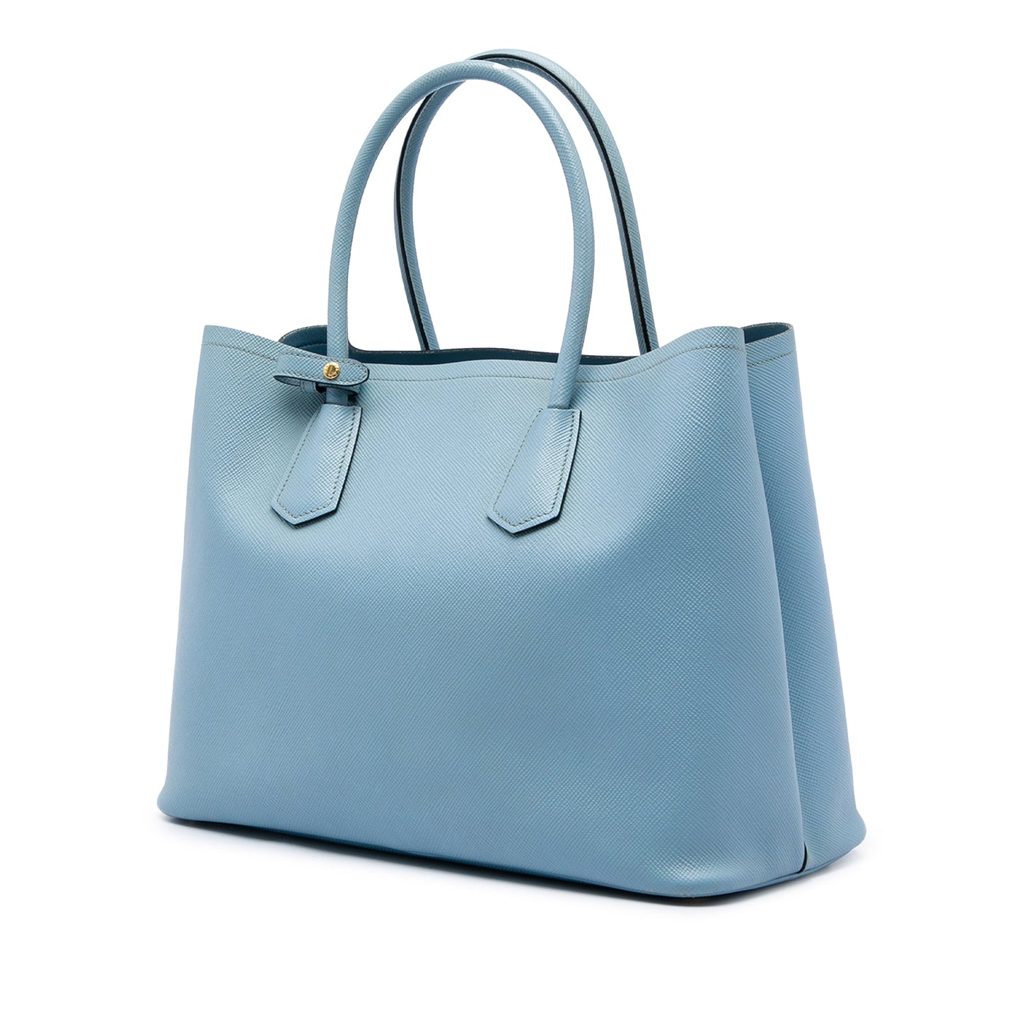 Prada Large Saffiano Cuir Double Satchel