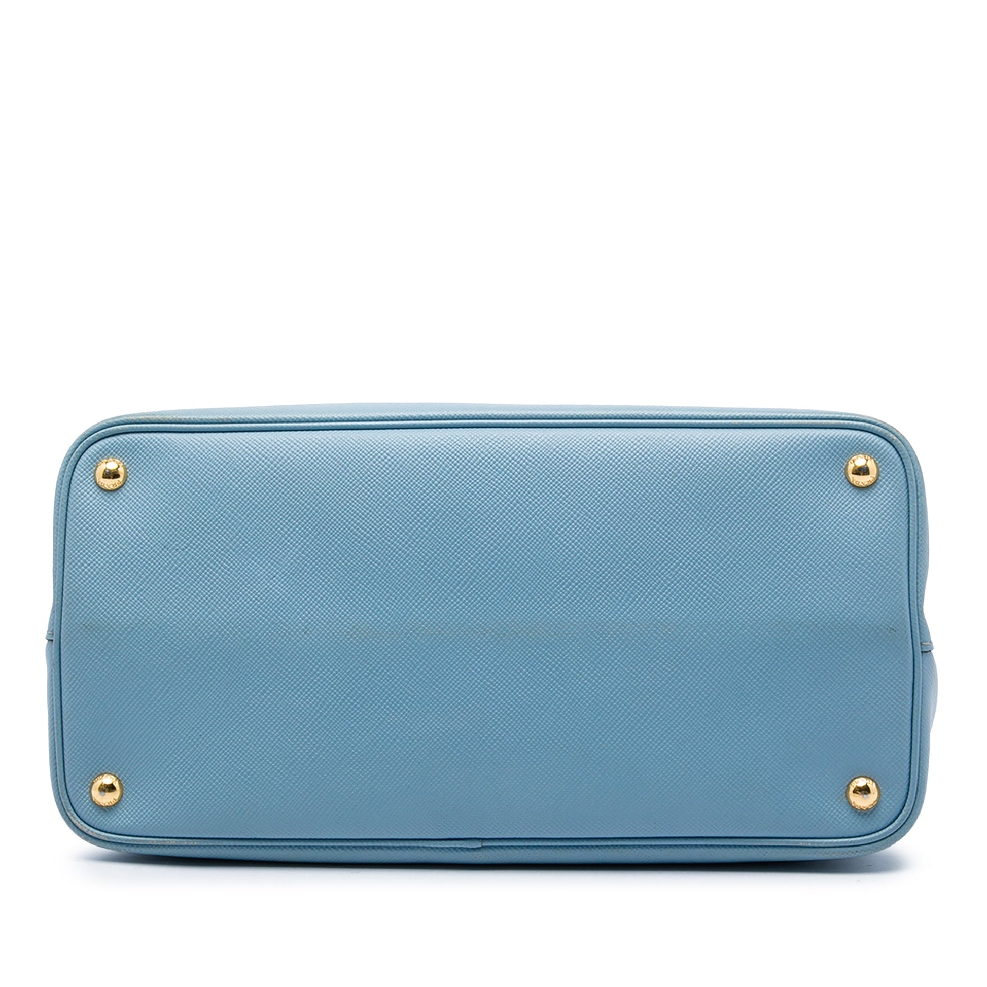 Prada Large Saffiano Cuir Double Satchel