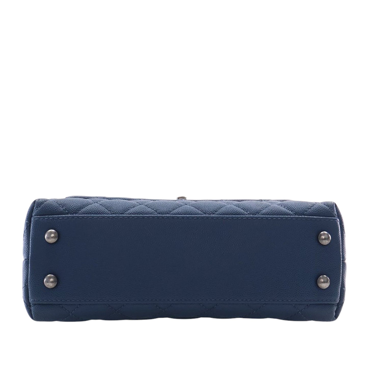 Chanel Mini Quilted Caviar Coco Top Handle Bag