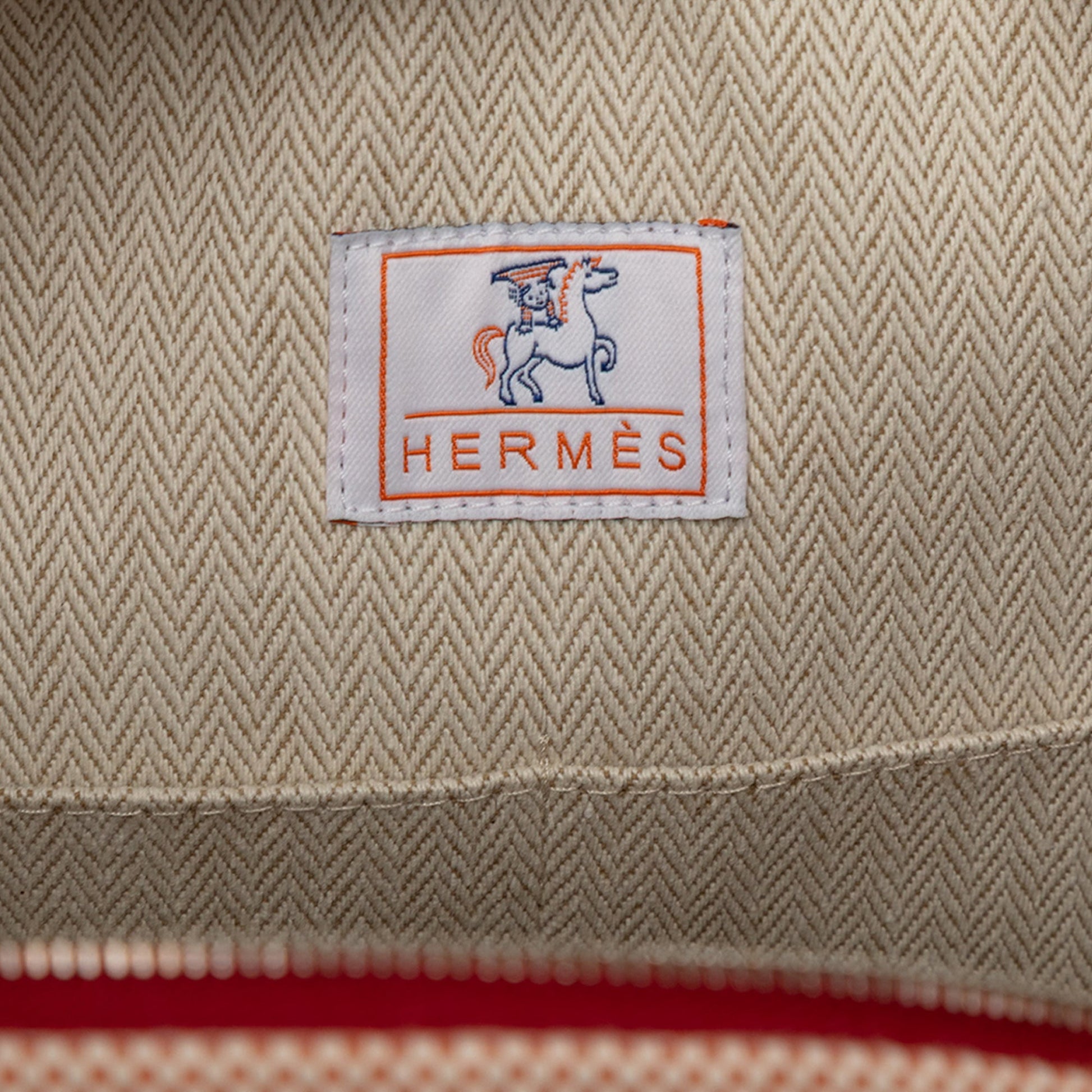 Hermès Large Canvas Bride A Brac Cabriole Case