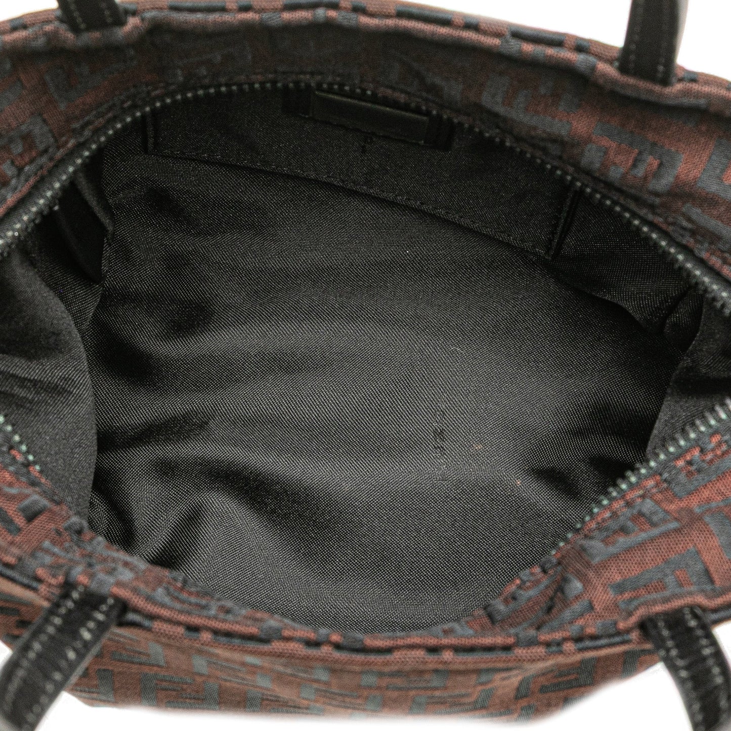 Fendi Mini Zucchino Canvas Handbag
