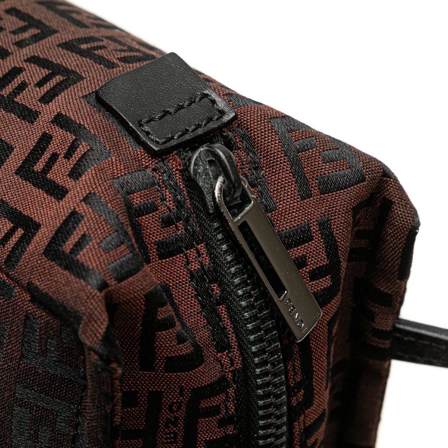 Fendi Mini Zucchino Canvas Handbag