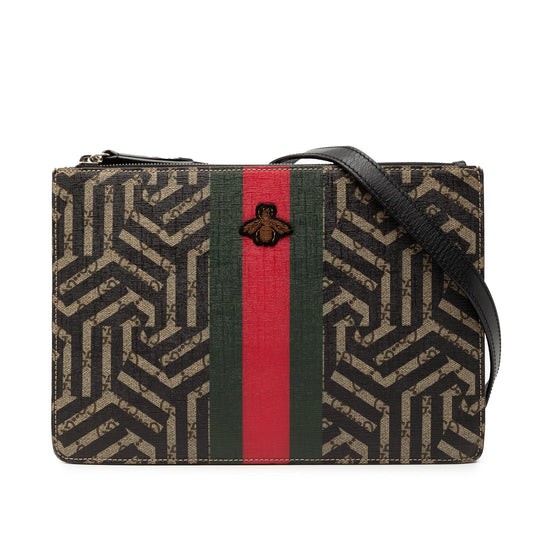 Gucci GG Supreme Kaleido Bee Crossbody