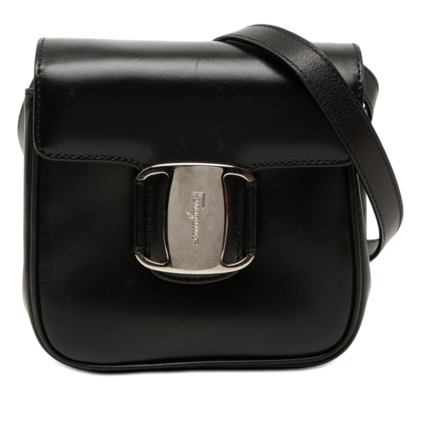 Ferragamo Mini Leather Vara Crossbody