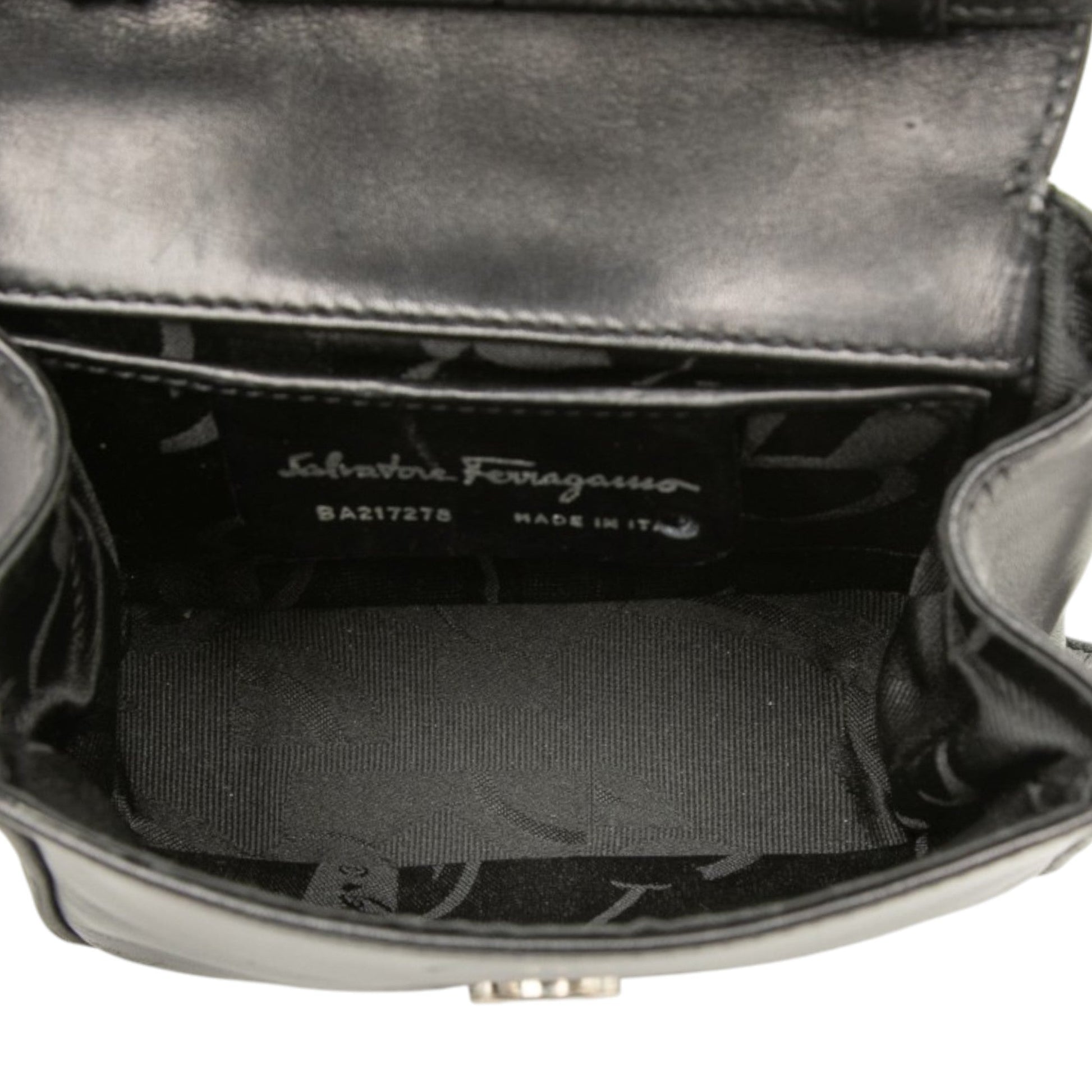 Ferragamo Mini Leather Vara Crossbody