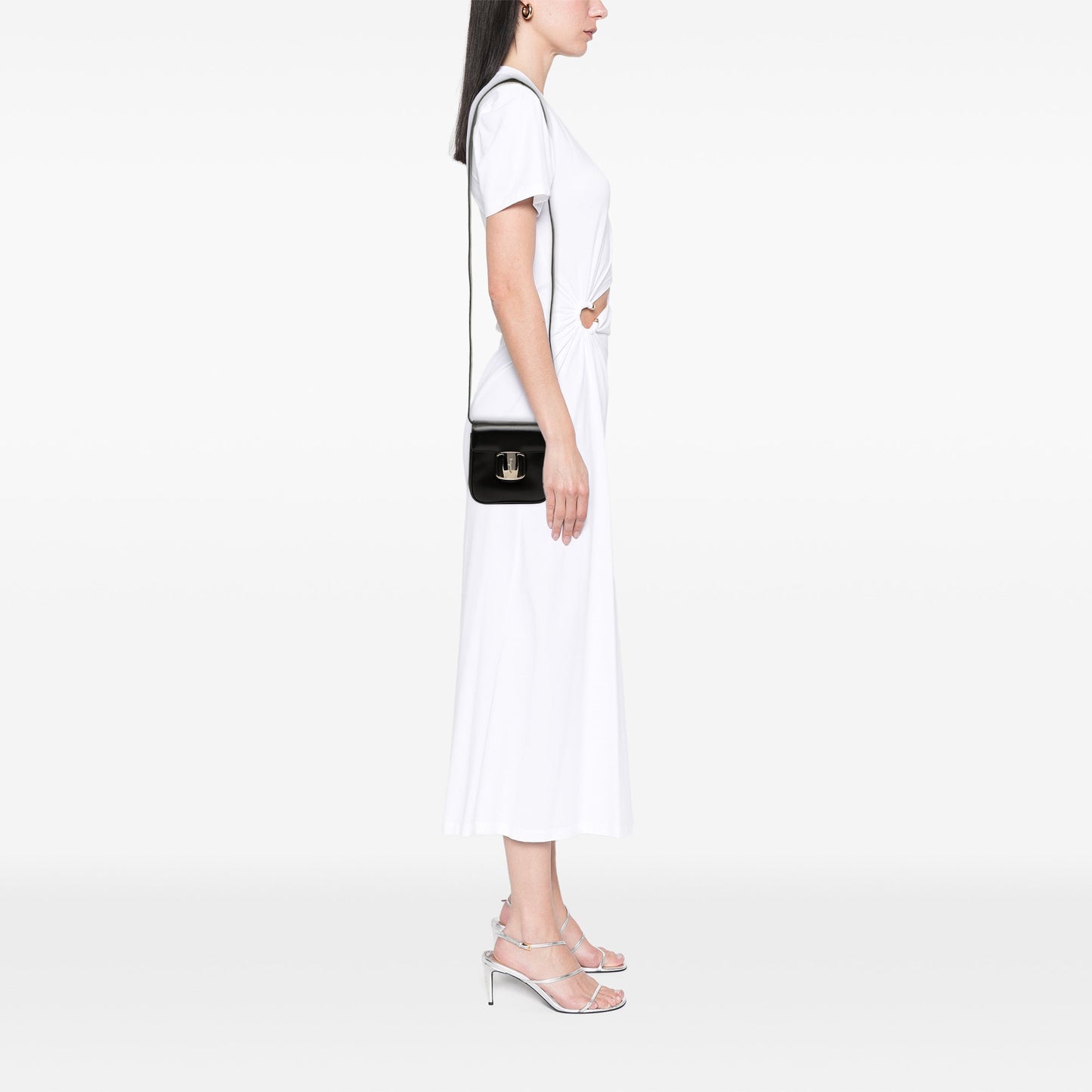Ferragamo Mini Leather Vara Crossbody