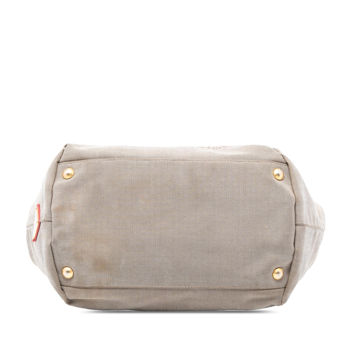 Prada Canvas Canapa Logo Tote