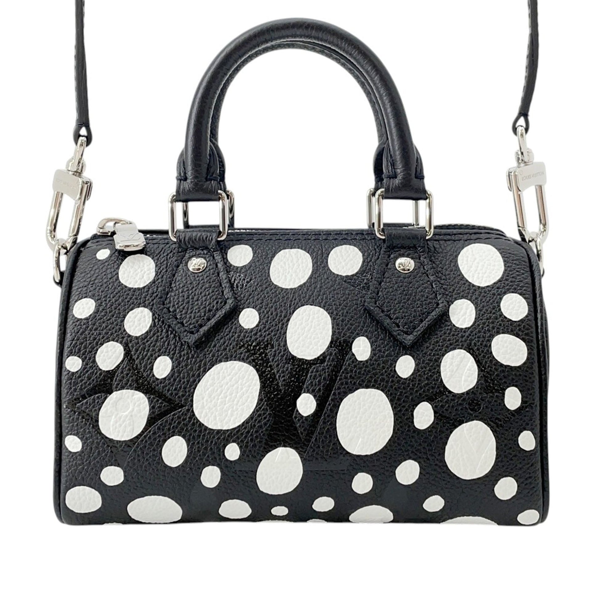 Louis Vuitton Yayoi Kusama Monogram Giant Empreinte Nano Speedy Bandouliere