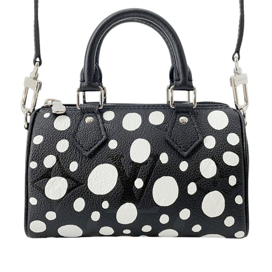 Louis Vuitton Yayoi Kusama Monogram Giant Empreinte Nano Speedy Bandouliere