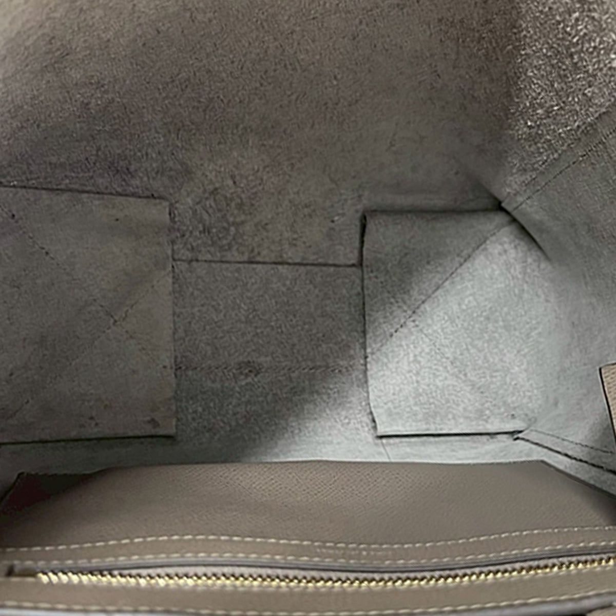 Celine Small Grained Calfskin Vertical Cabas Satchel