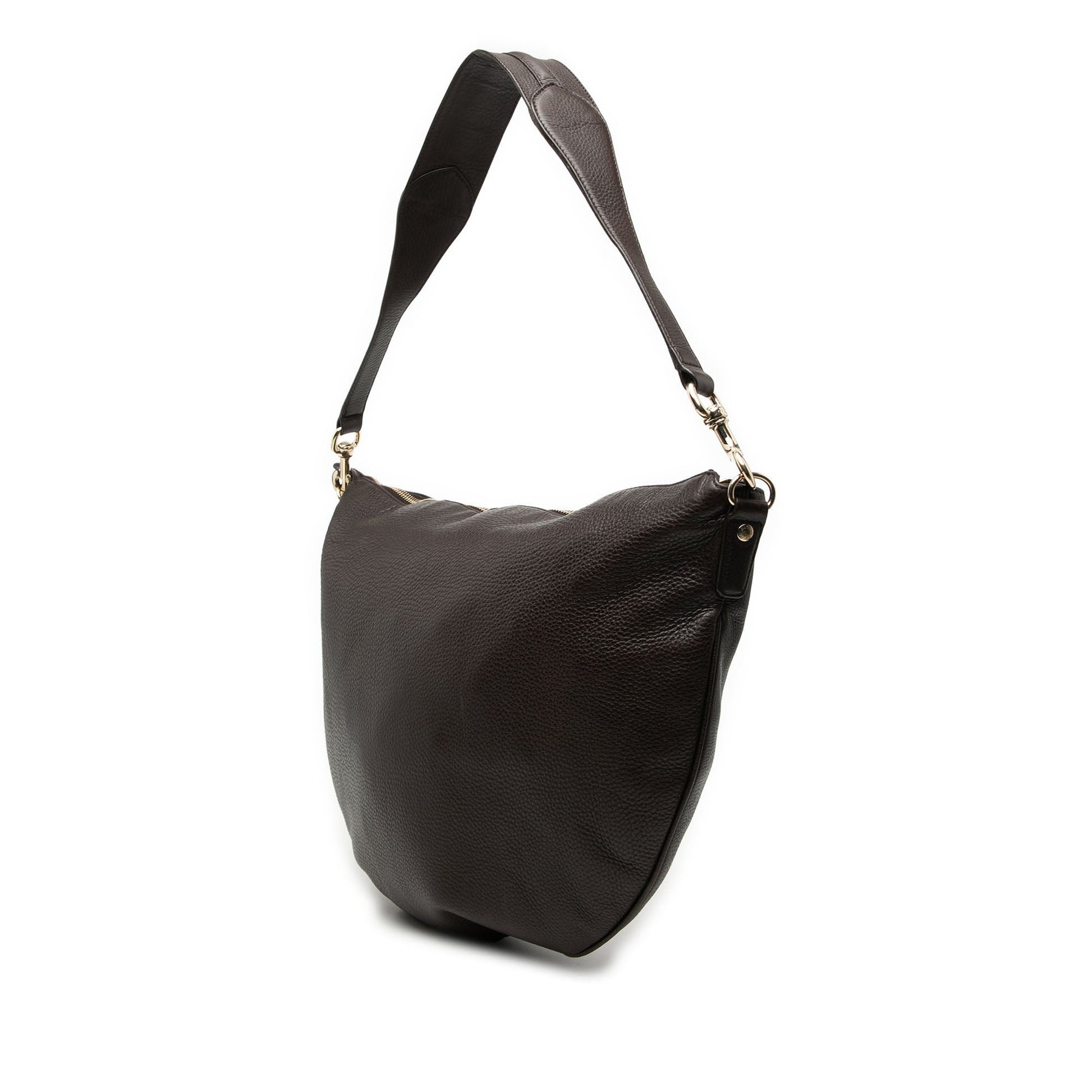 Gucci Calfskin Half Moon Hobo