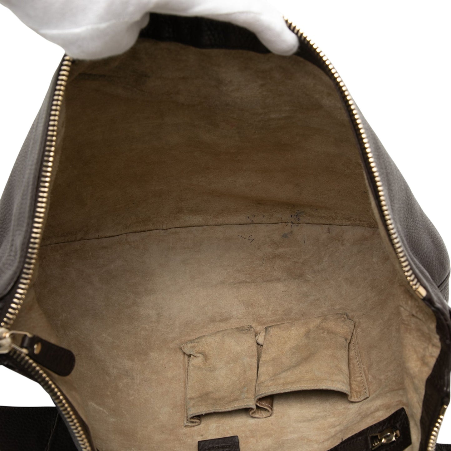 Gucci Calfskin Half Moon Hobo
