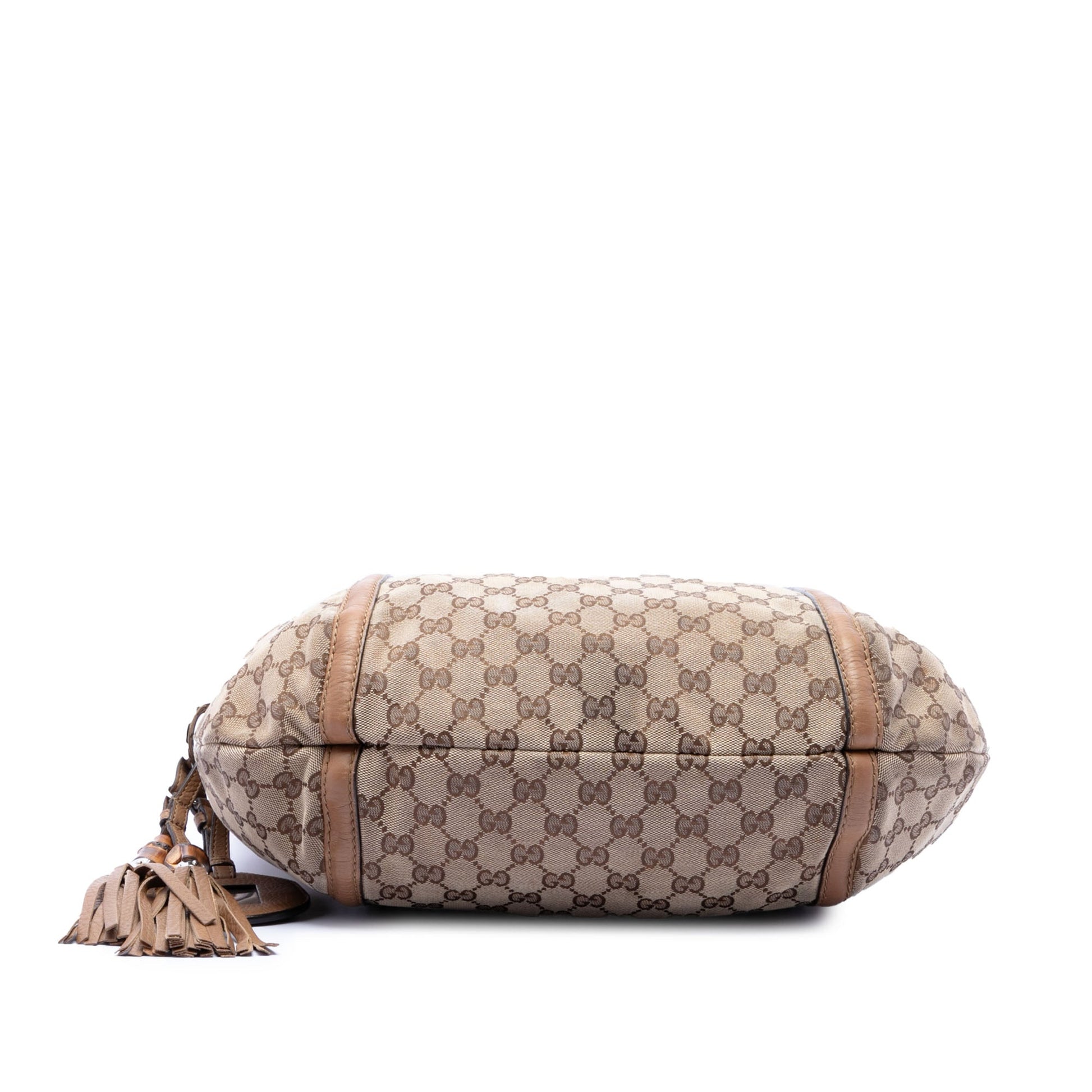 Gucci GG Canvas Techno Horsebit Hobo