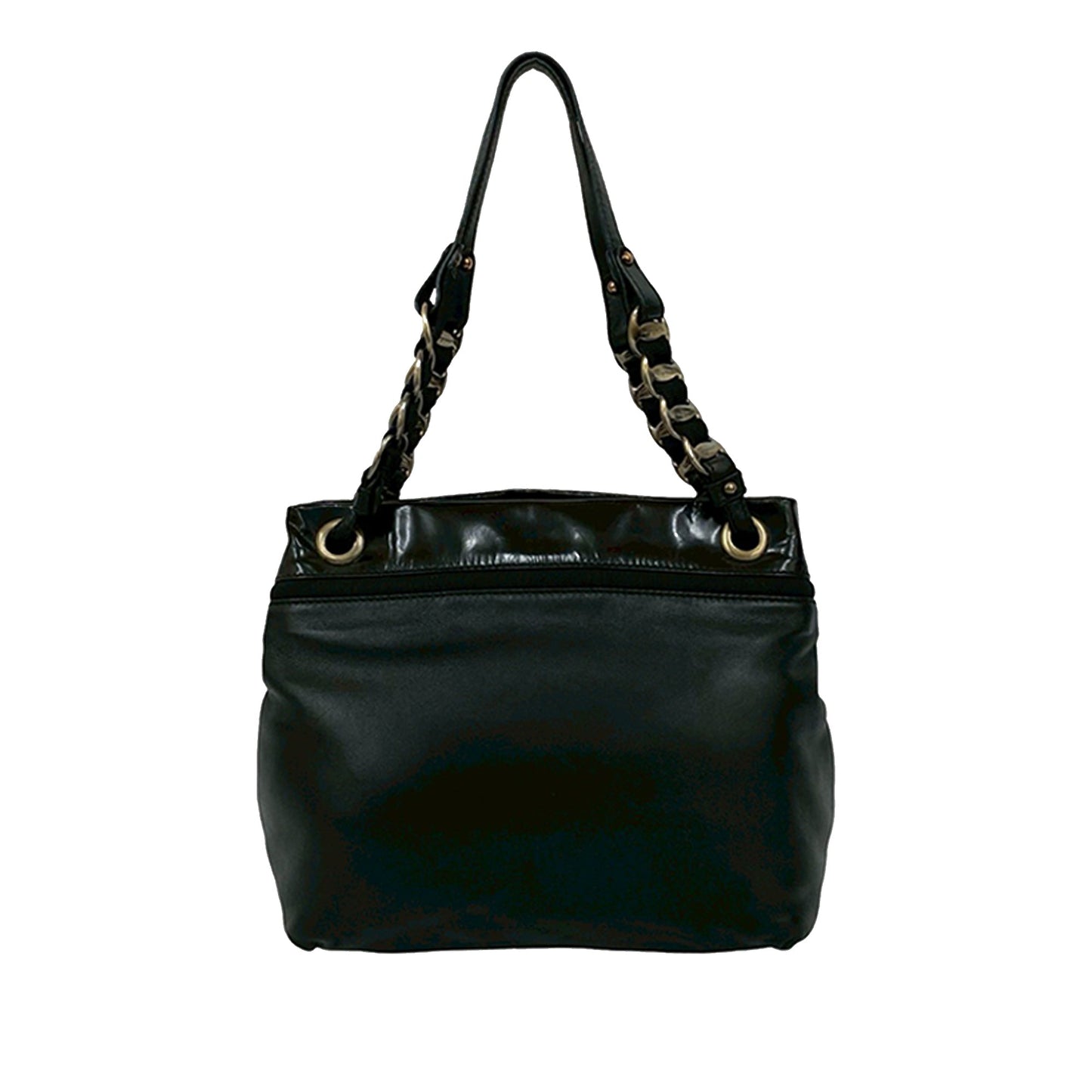 Ferragamo Leather Vara Bow Shoulder Bag