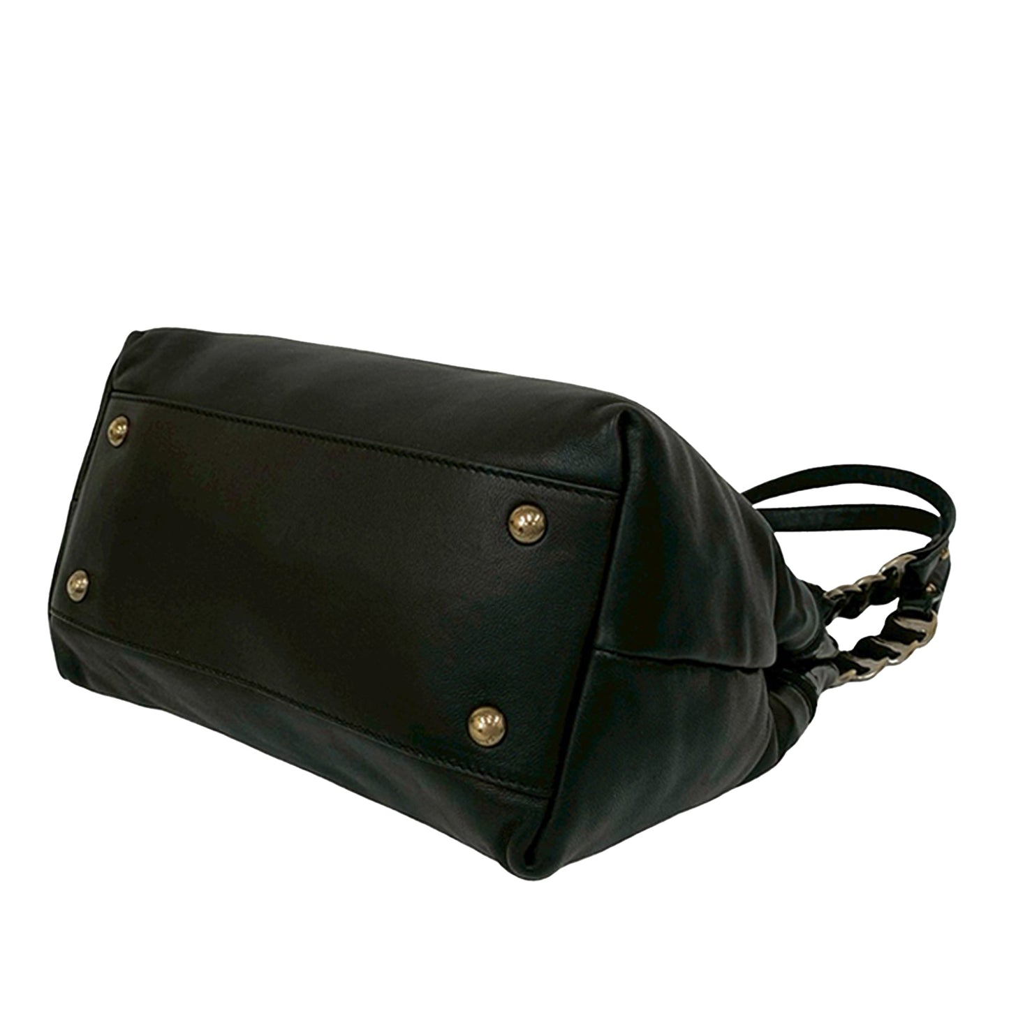 Ferragamo Leather Vara Bow Shoulder Bag