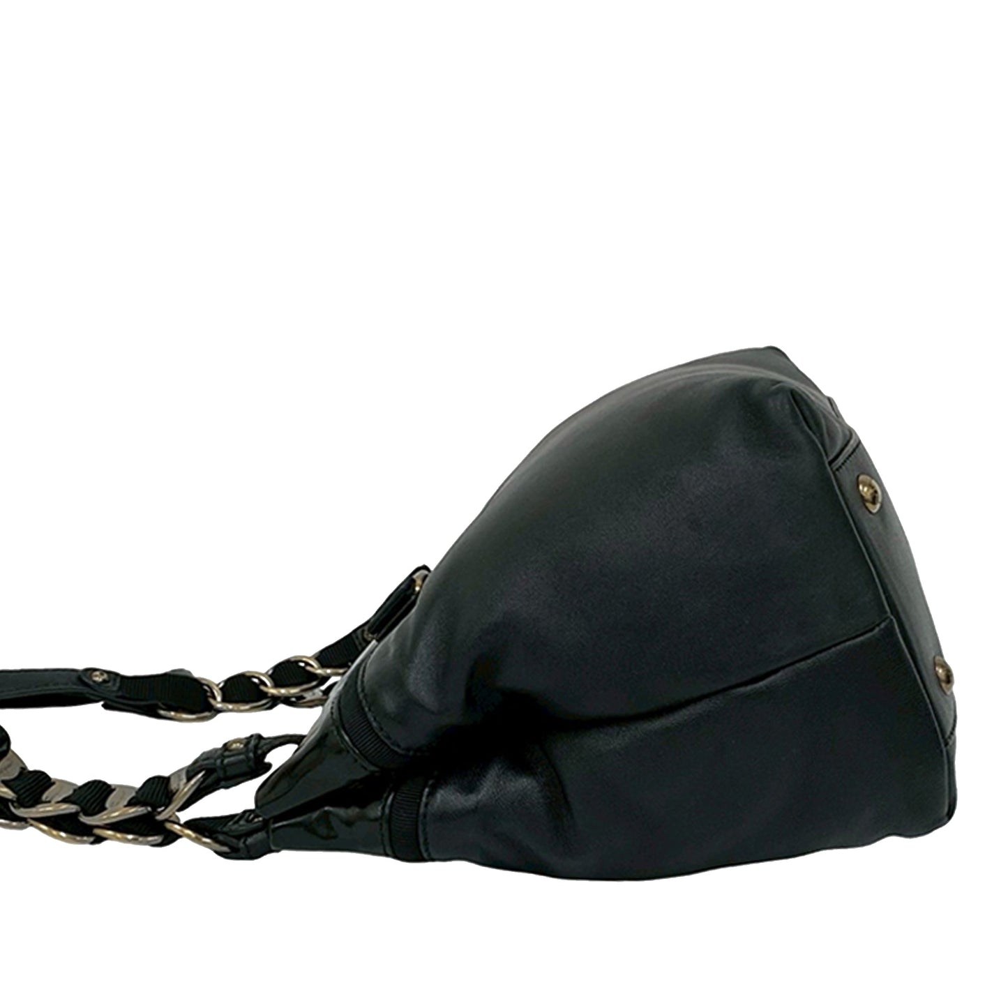 Ferragamo Leather Vara Bow Shoulder Bag
