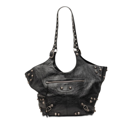 Balenciaga Medium Arena Lambskin Le Cagole Carry All Tote