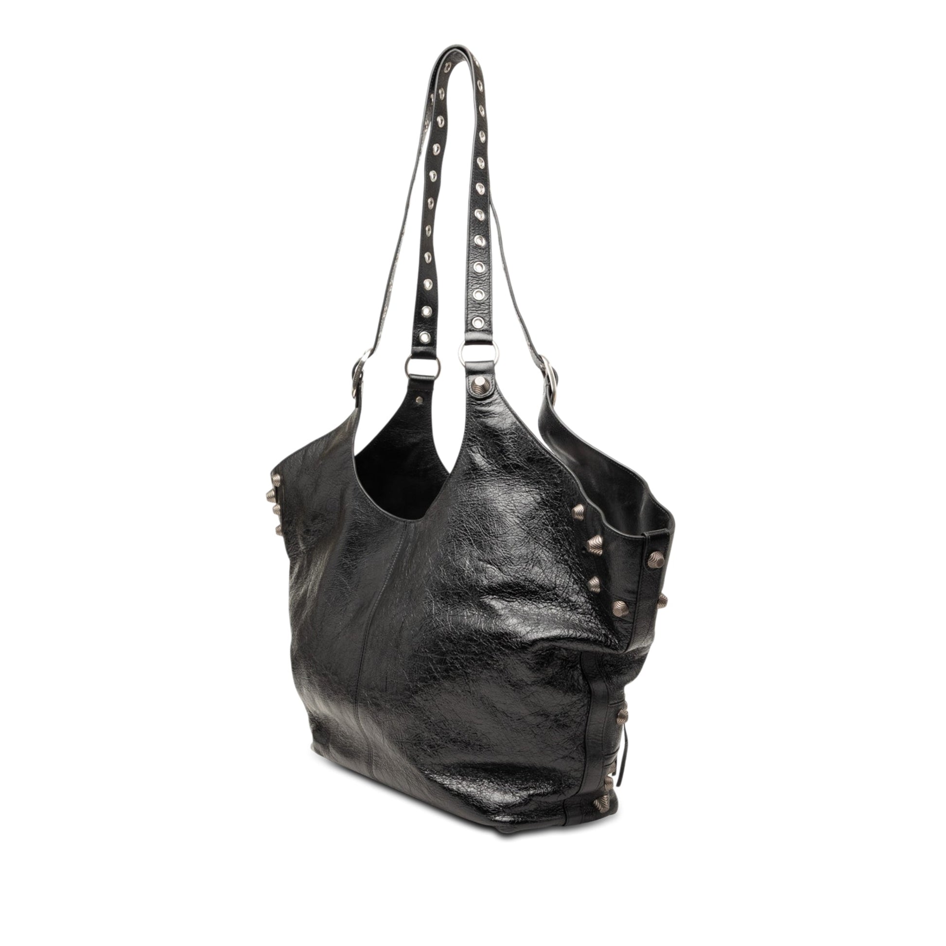 Balenciaga Medium Arena Lambskin Le Cagole Carry All Tote