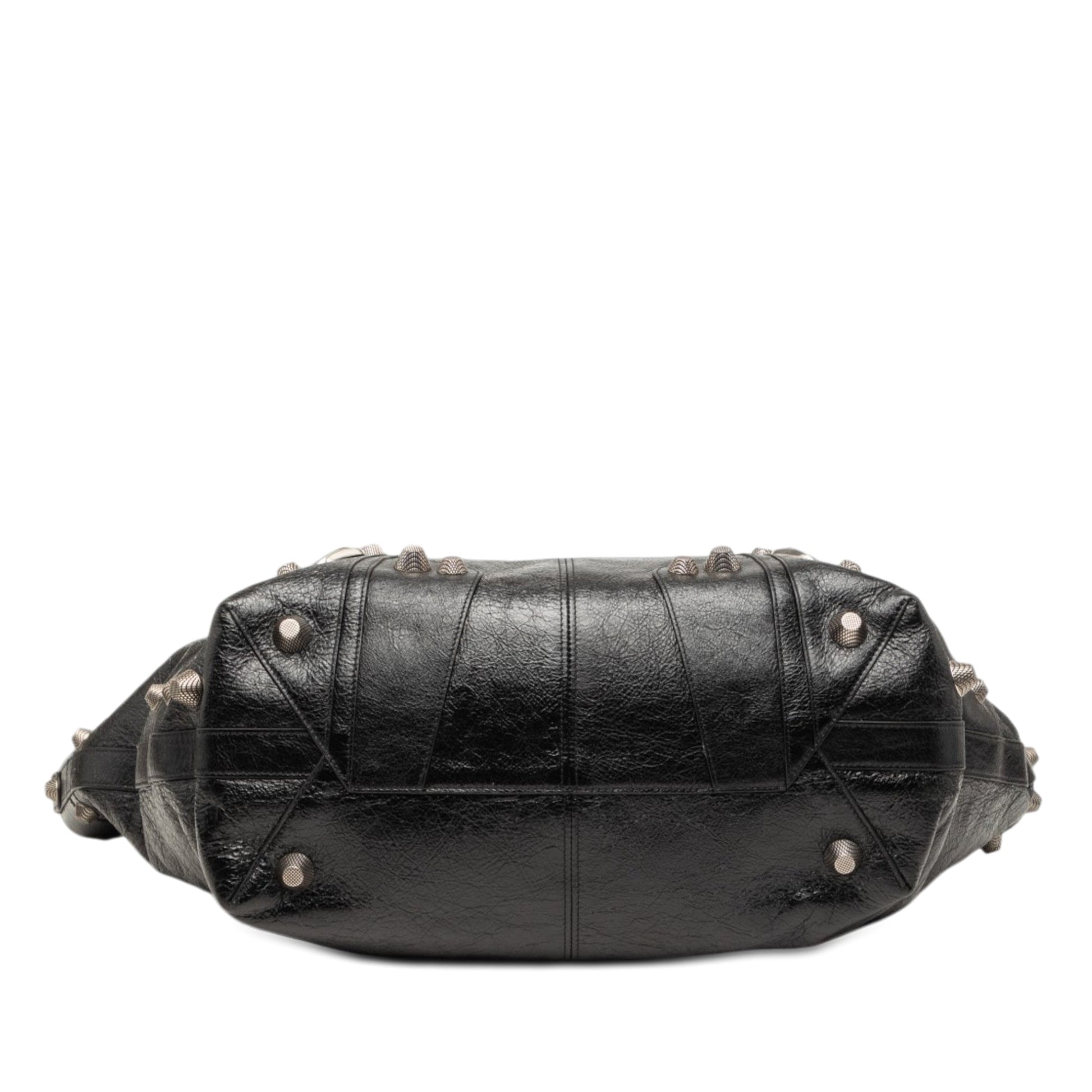 Balenciaga Medium Arena Lambskin Le Cagole Carry All Tote