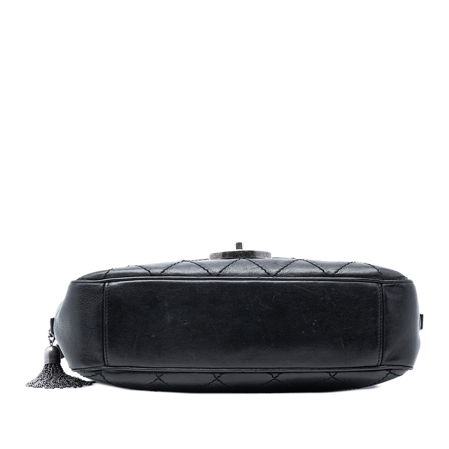 Chanel Paris Edinburgh Jumbo Quilted Calfskin Coco Sporran Flap