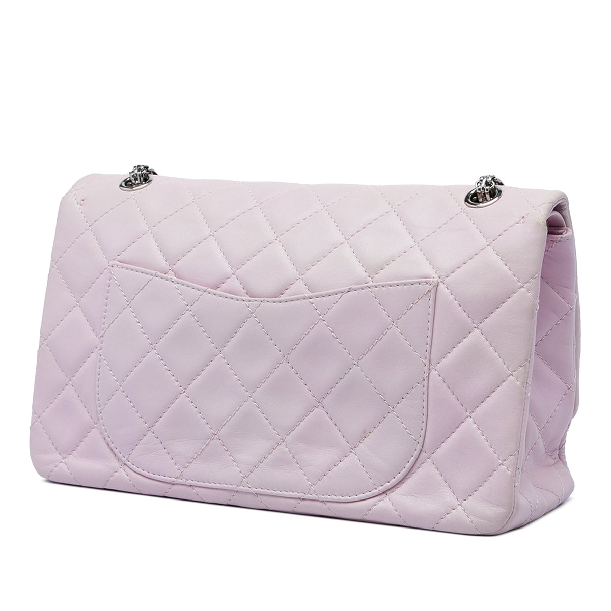 Chanel Quilted Lambskin Reissue 2.55 Double Flap 227 — Purple