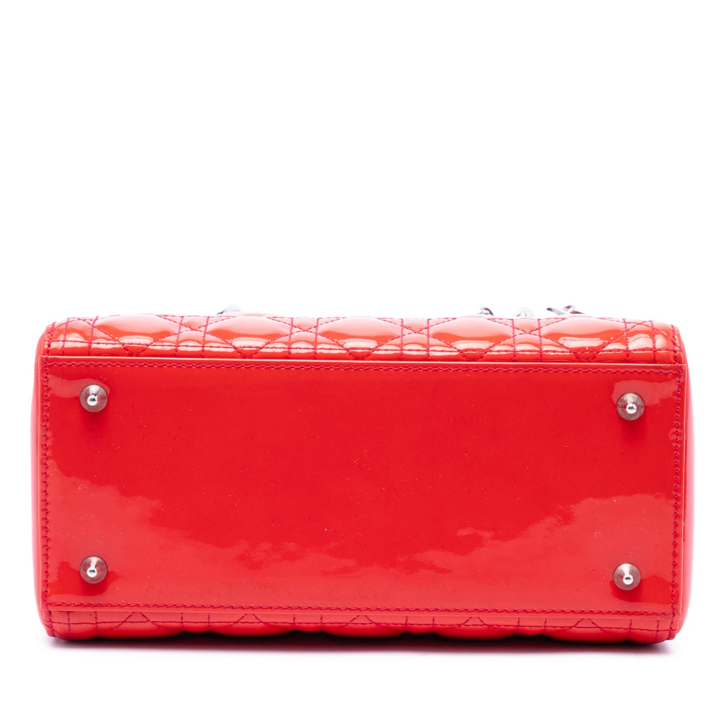Dior Medium Patent Cannage Lady Dior