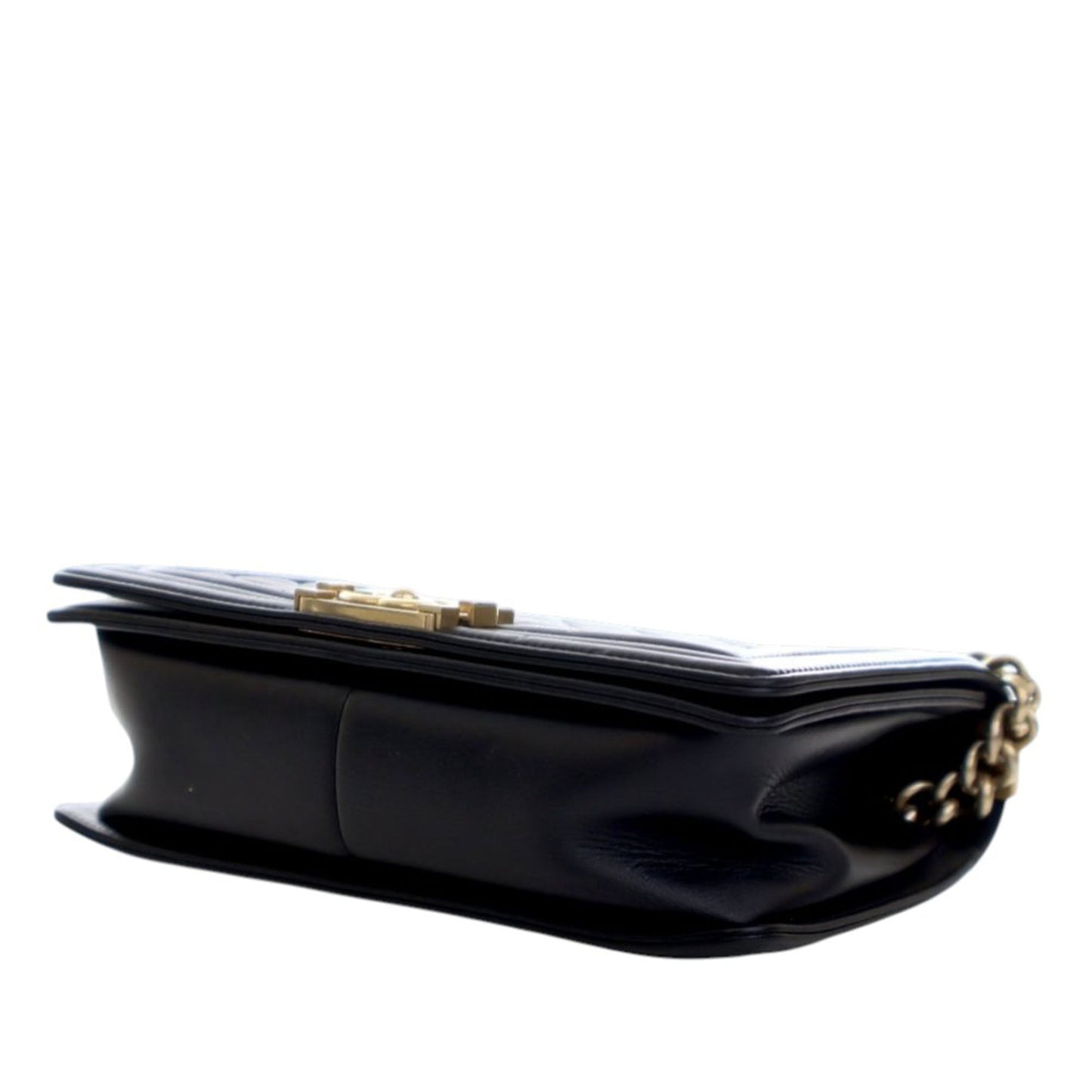 Chanel Old Medium Quilted Lambskin Boy Flap