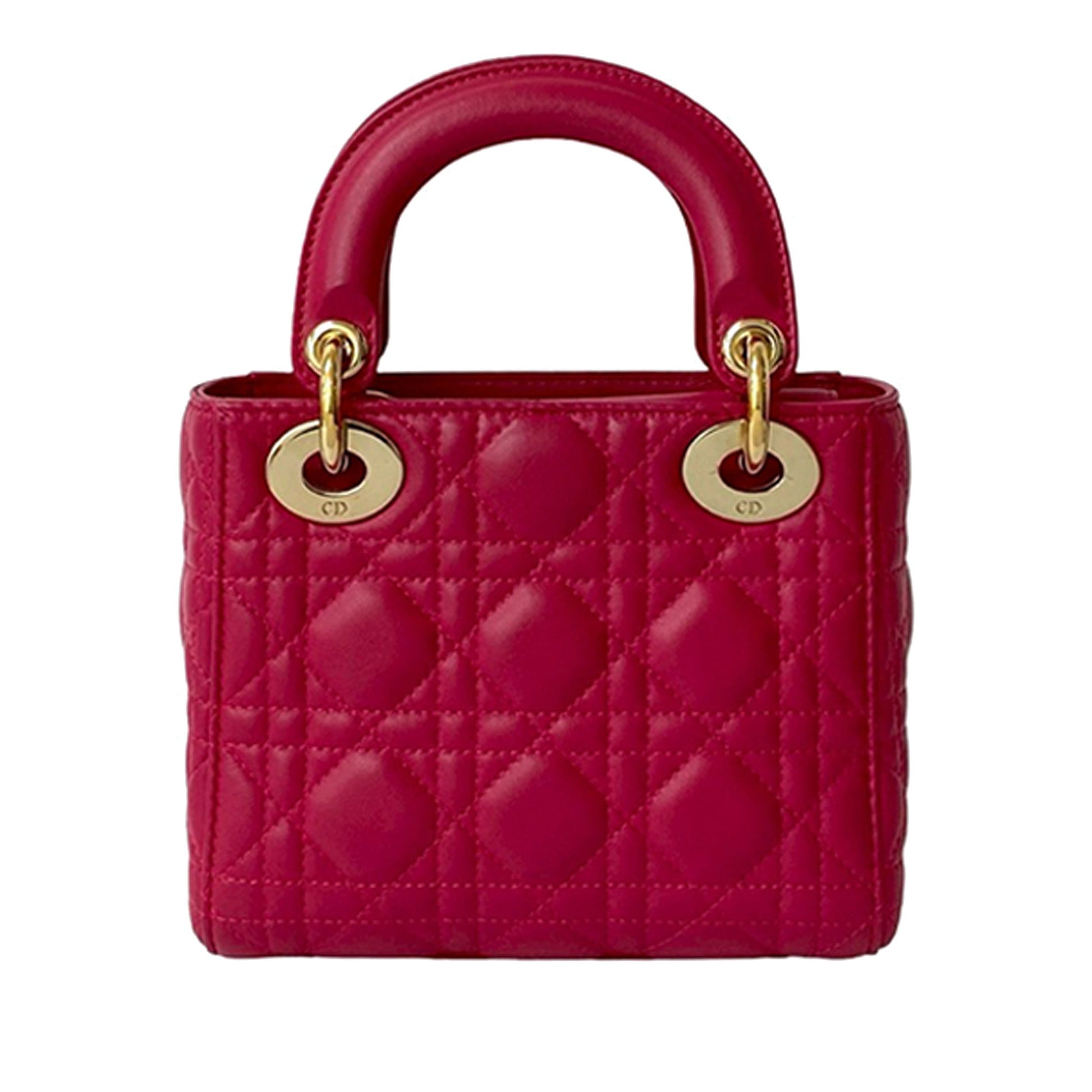 Dior Mini Lambskin Cannage Lady Dior