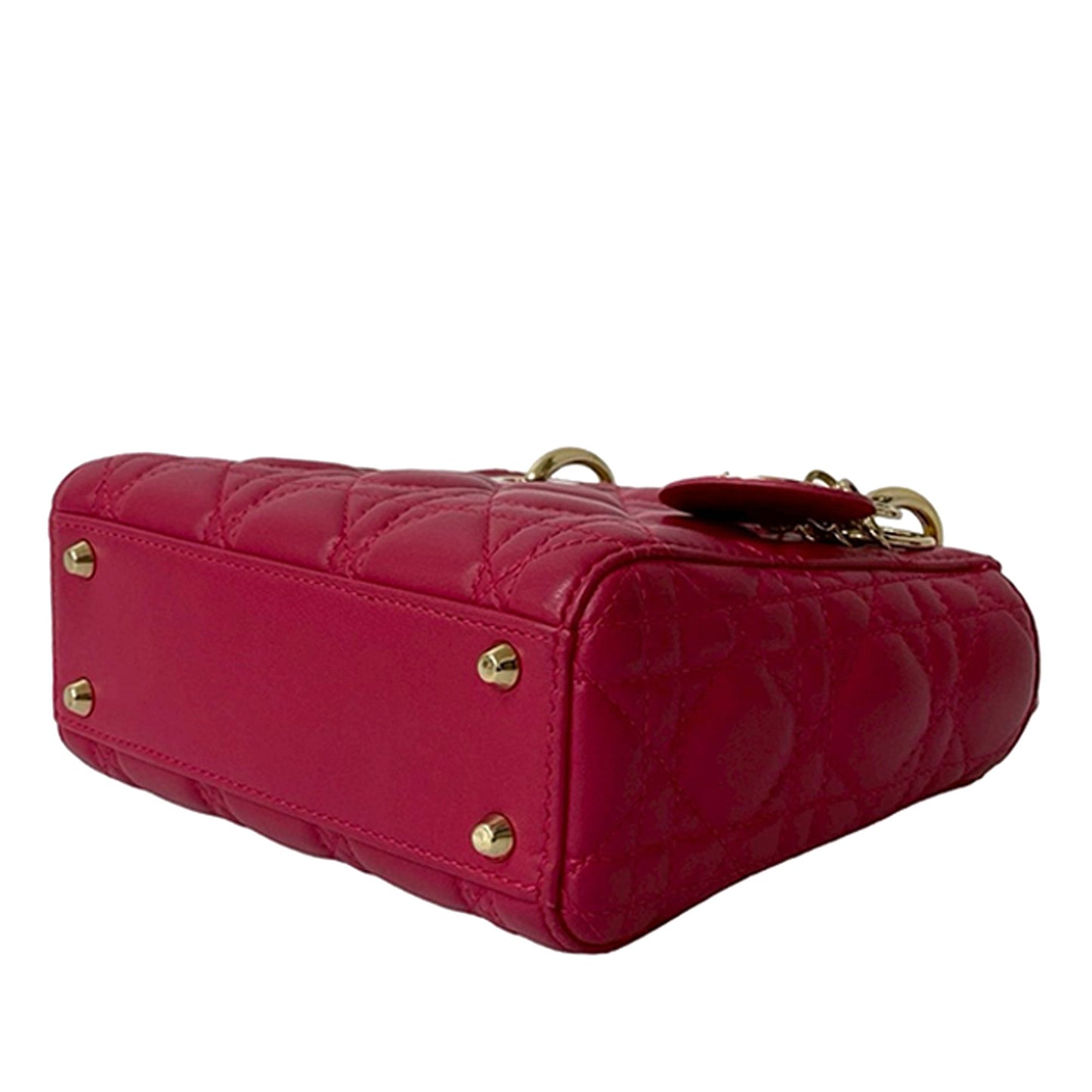 Dior Mini Lambskin Cannage Lady Dior