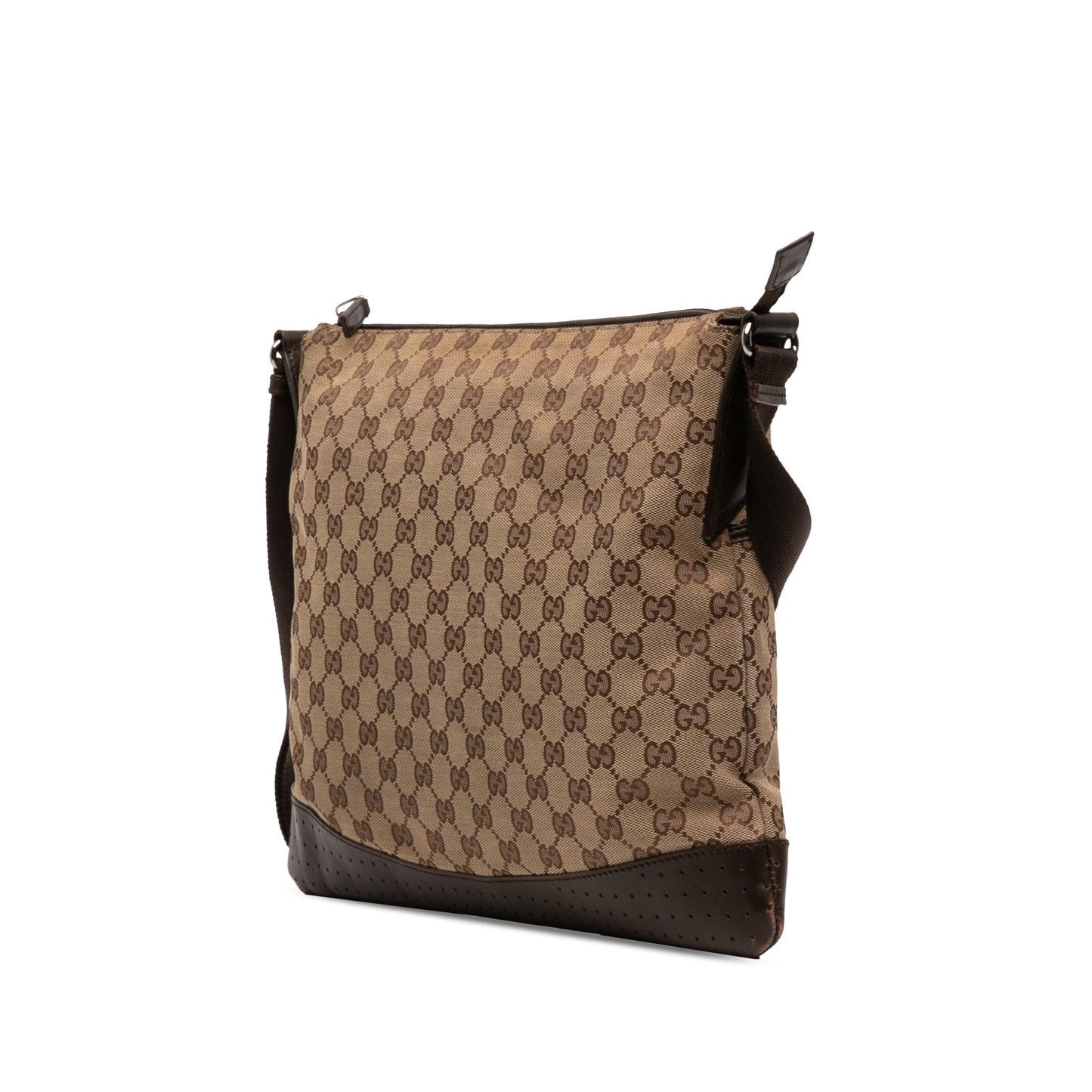 Gucci GG Canvas Perforated Crossbody