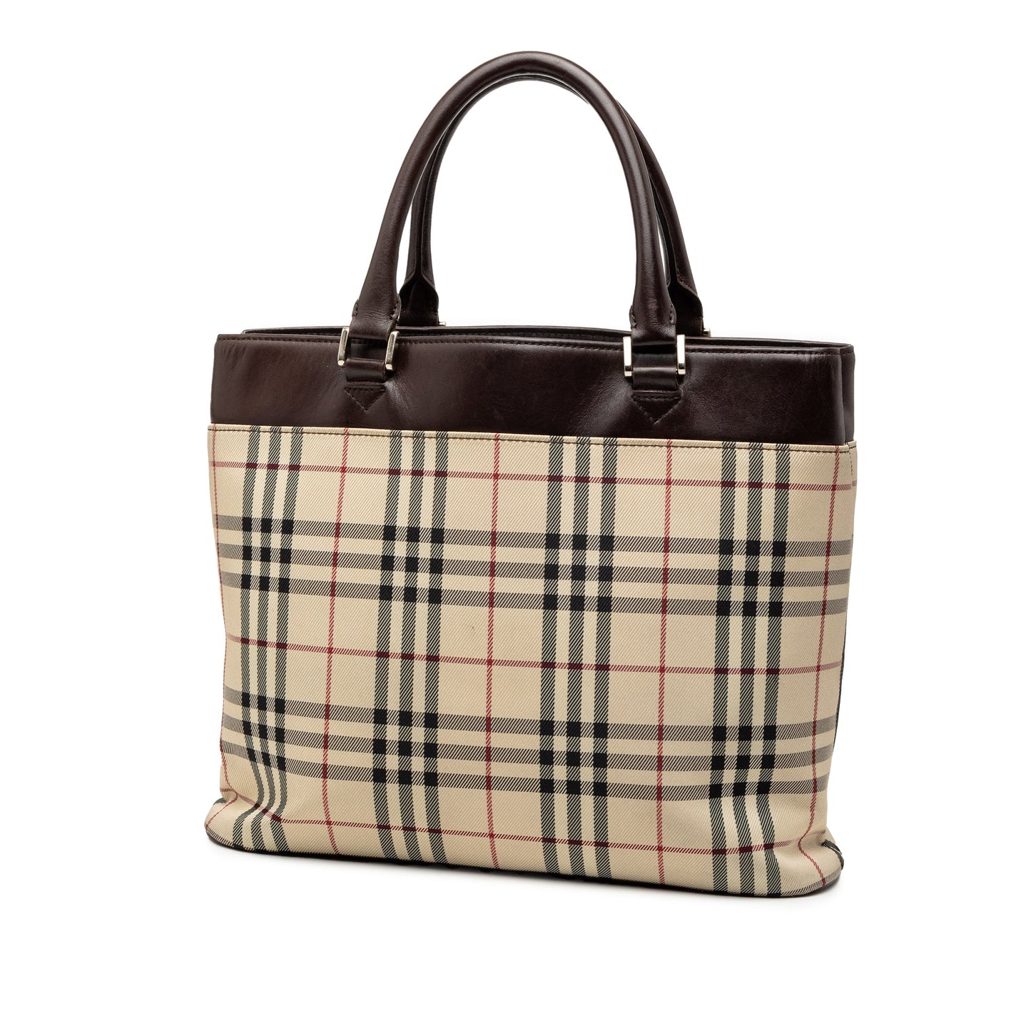 Burberry House Check Canvas Tote