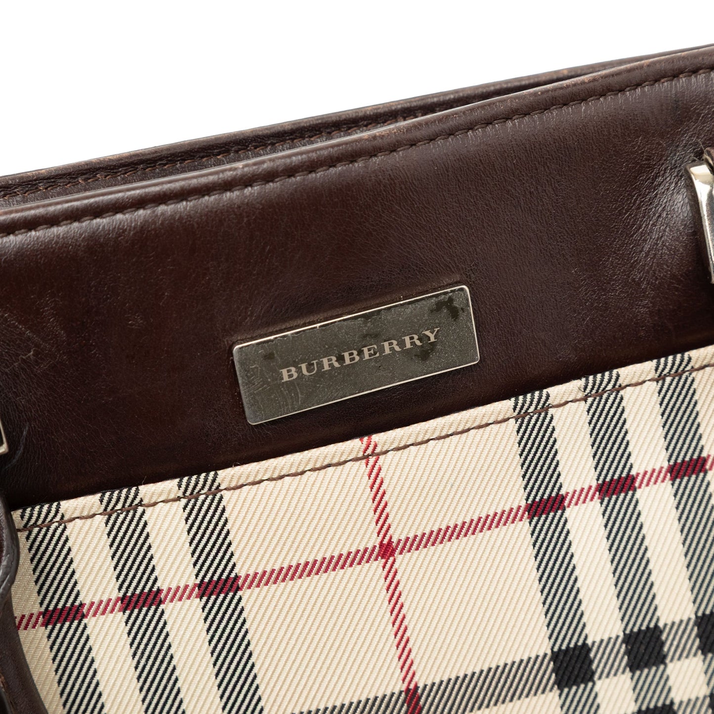 Burberry House Check Canvas Tote