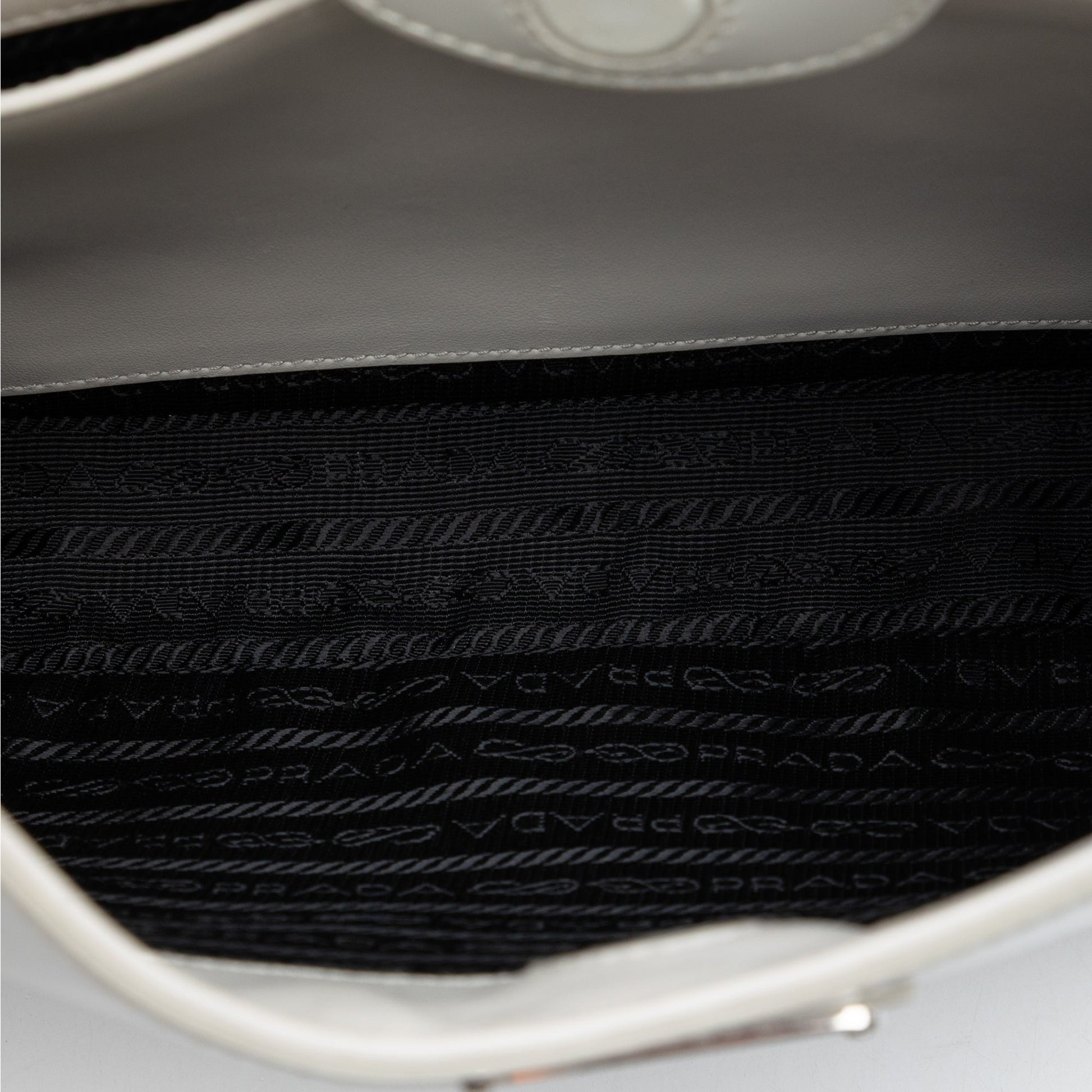 Prada Spazzolato Leather Cleo Shoulder Bag