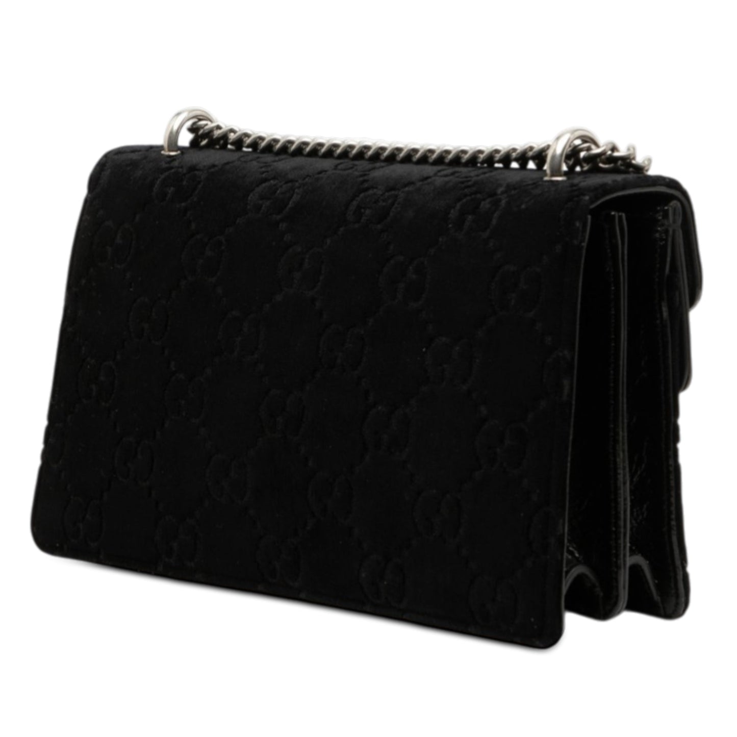 Medium GG Velvet Dionysus Shoulder Bag