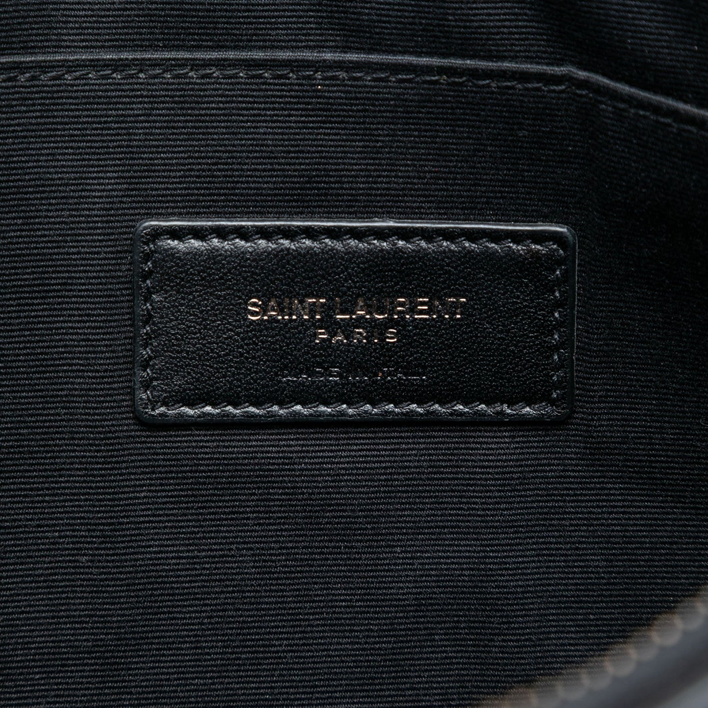 Croc Embossed Leather Monogram Document Holder
