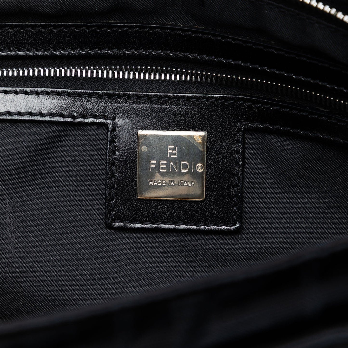 Fendi Zucca Nylon Handbag