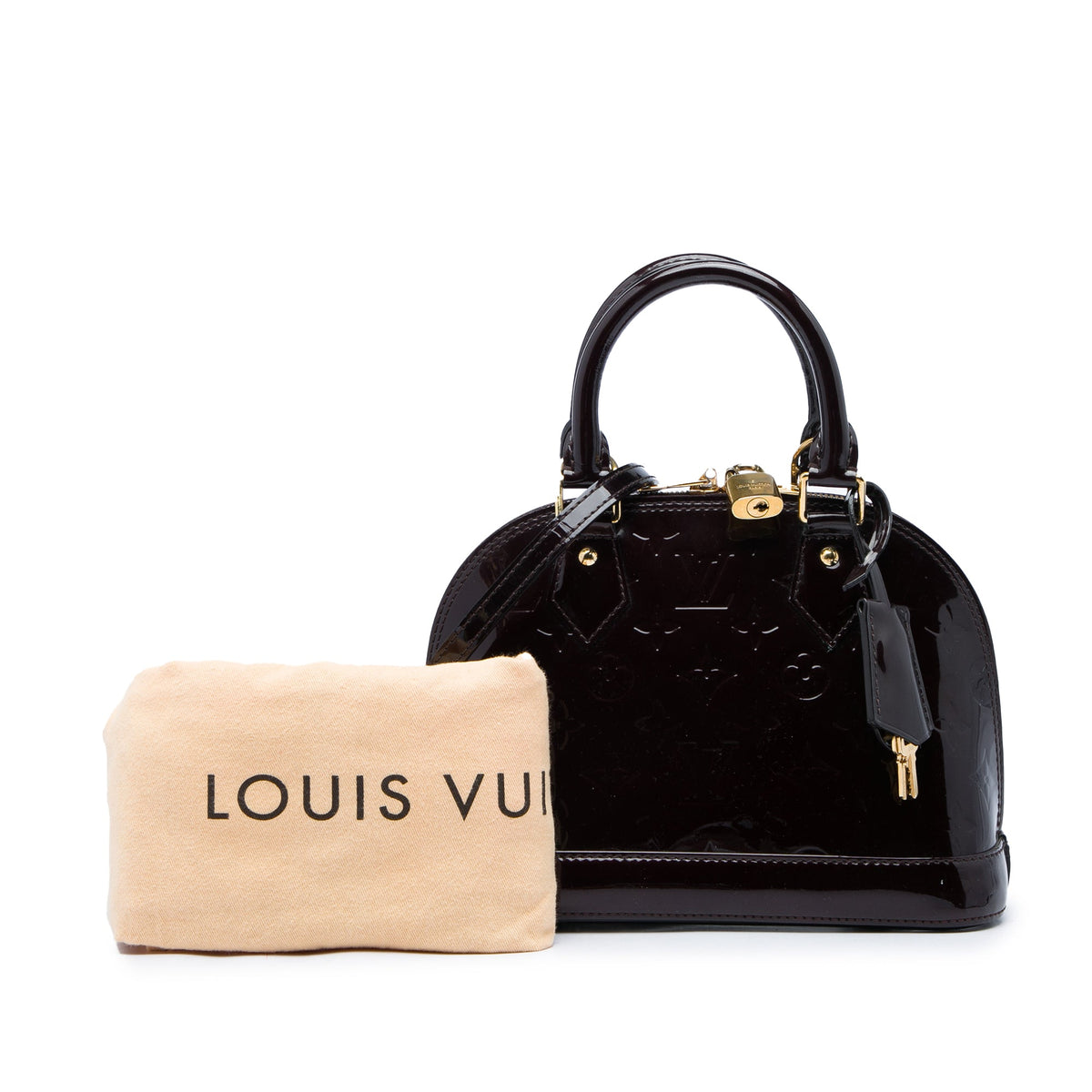 Louis Vuitton Monogram Vernis Alma BB
