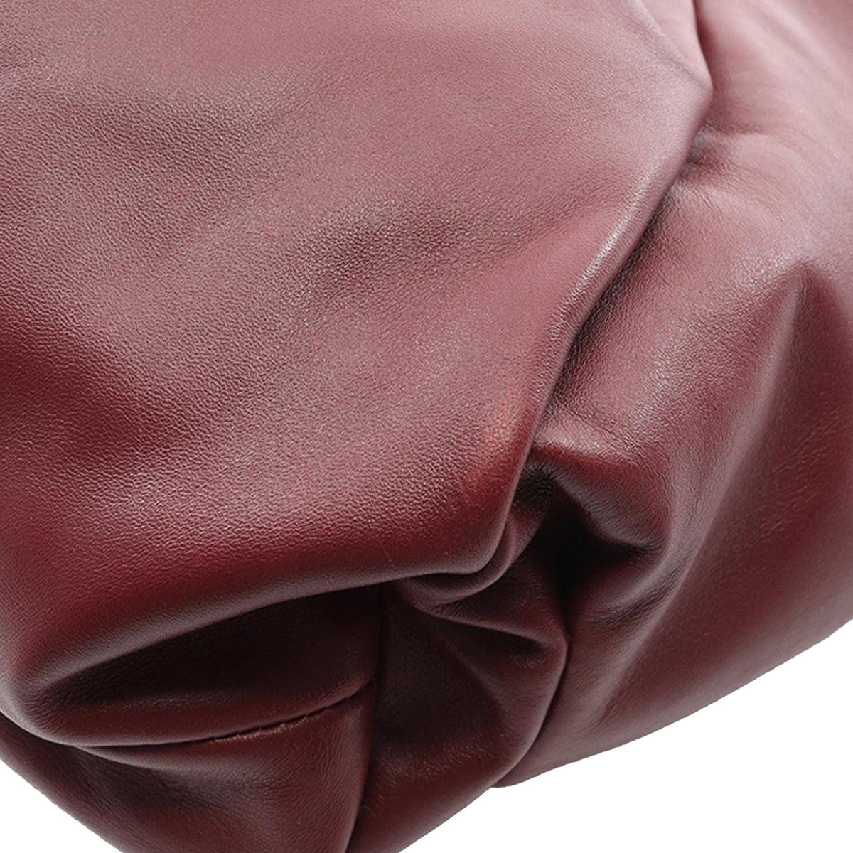 Bottega Veneta Lambskin The Shoulder Pouch — Red