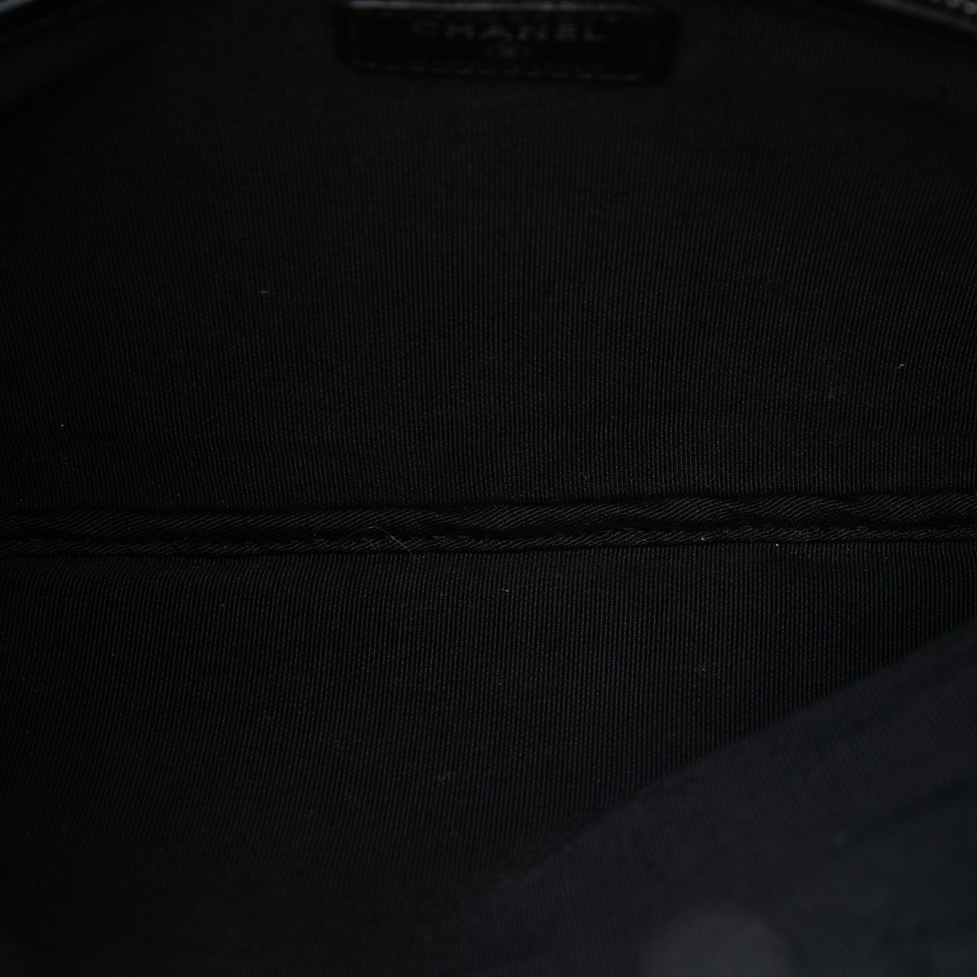 Chanel Medium Quilted Caviar Boy O Case Clutch