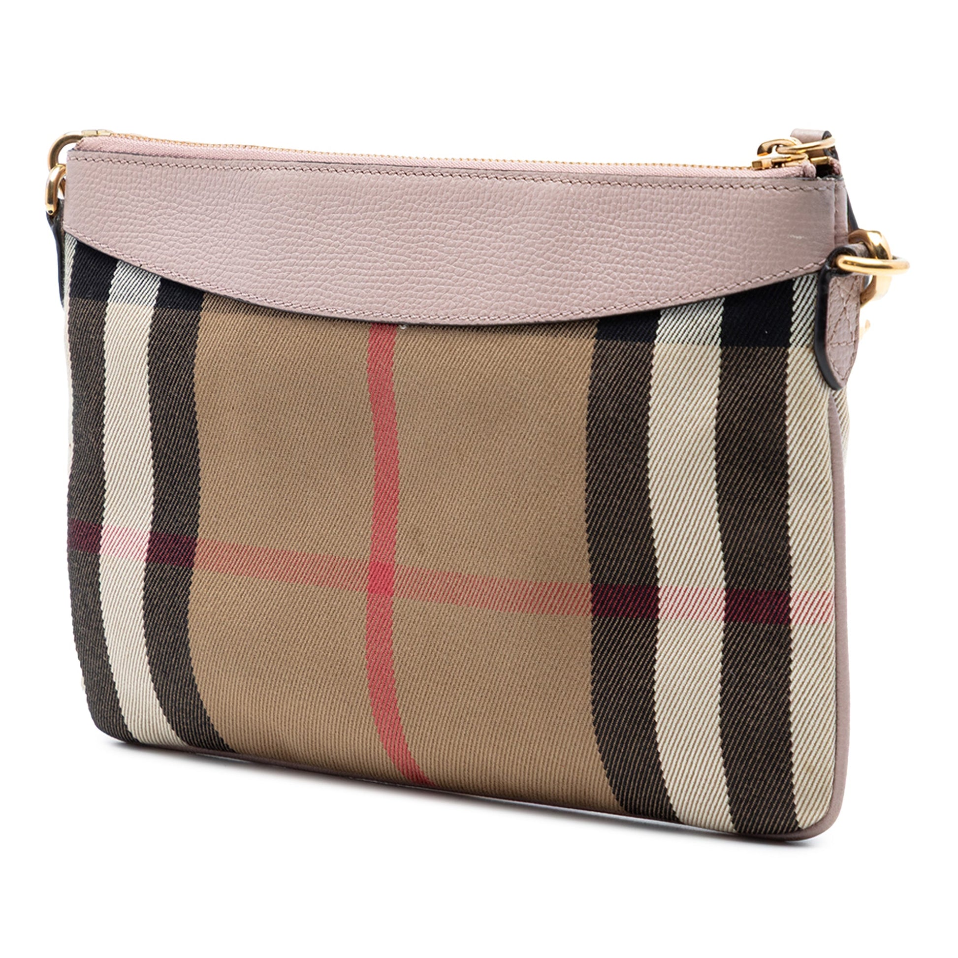 Burberry House Check Canvas Derby Peyton Crossbody