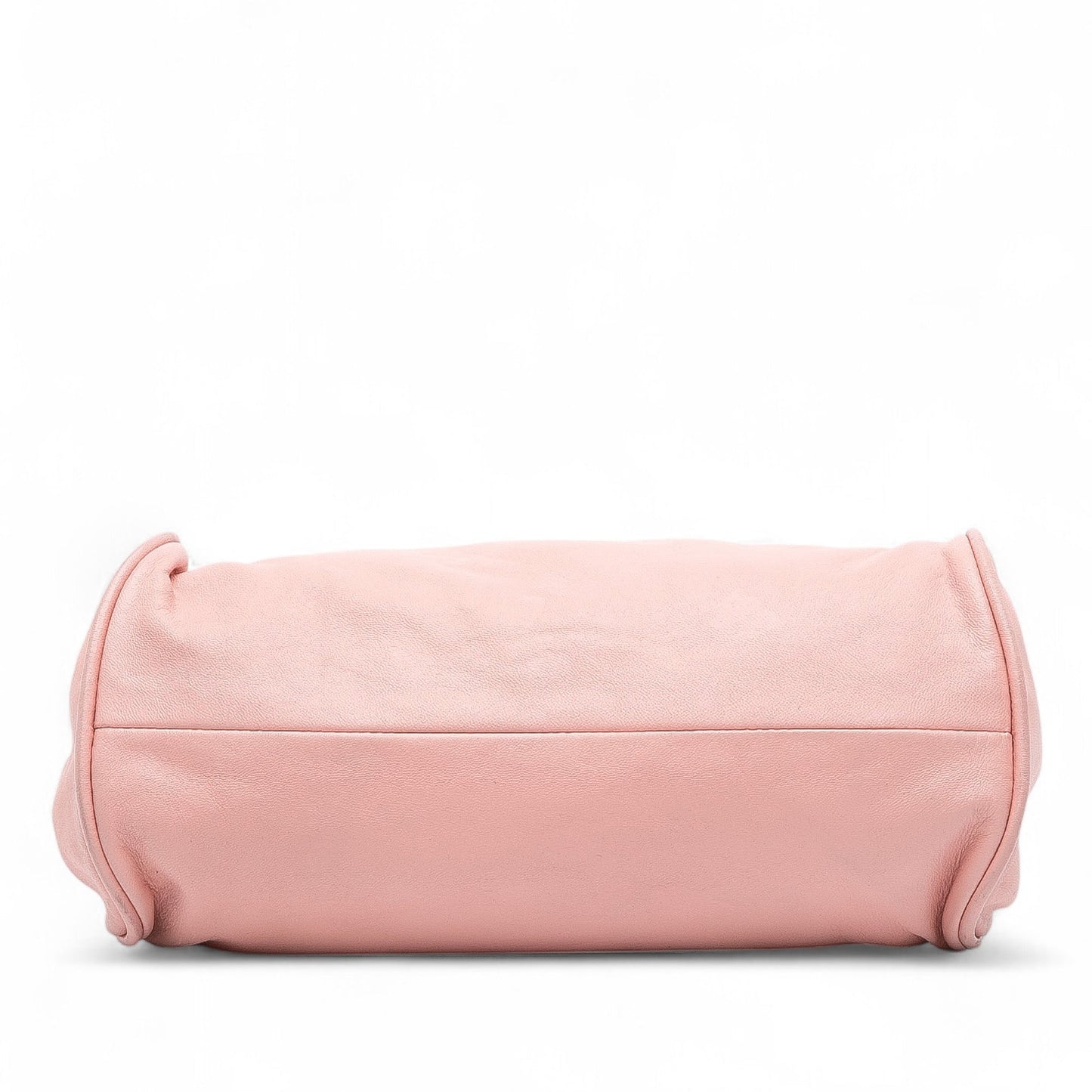 Chanel Lambskin Camellia Top Handle Frame Bag