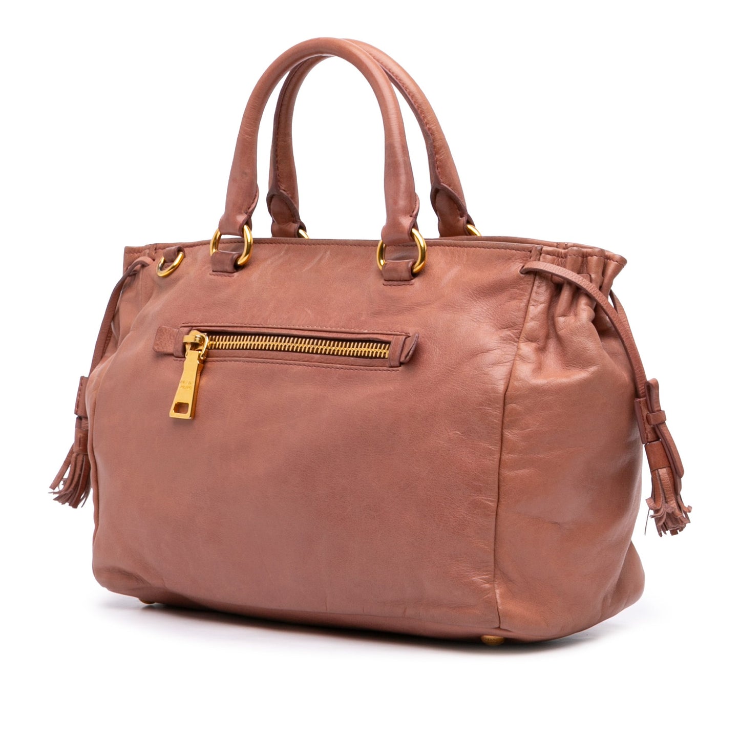 Prada Vitello Shine Satchel