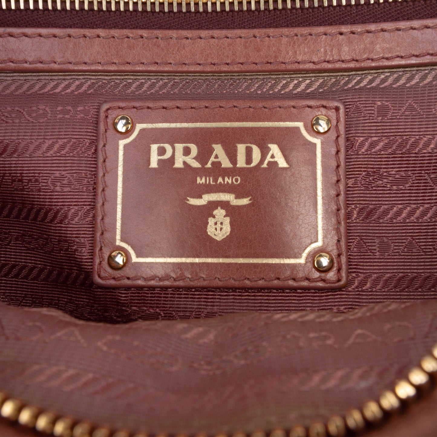 Prada Vitello Shine Satchel