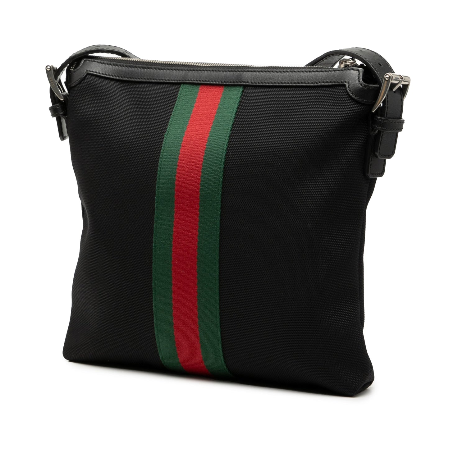 Gucci GG Techno Canvas Web Messenger Bag