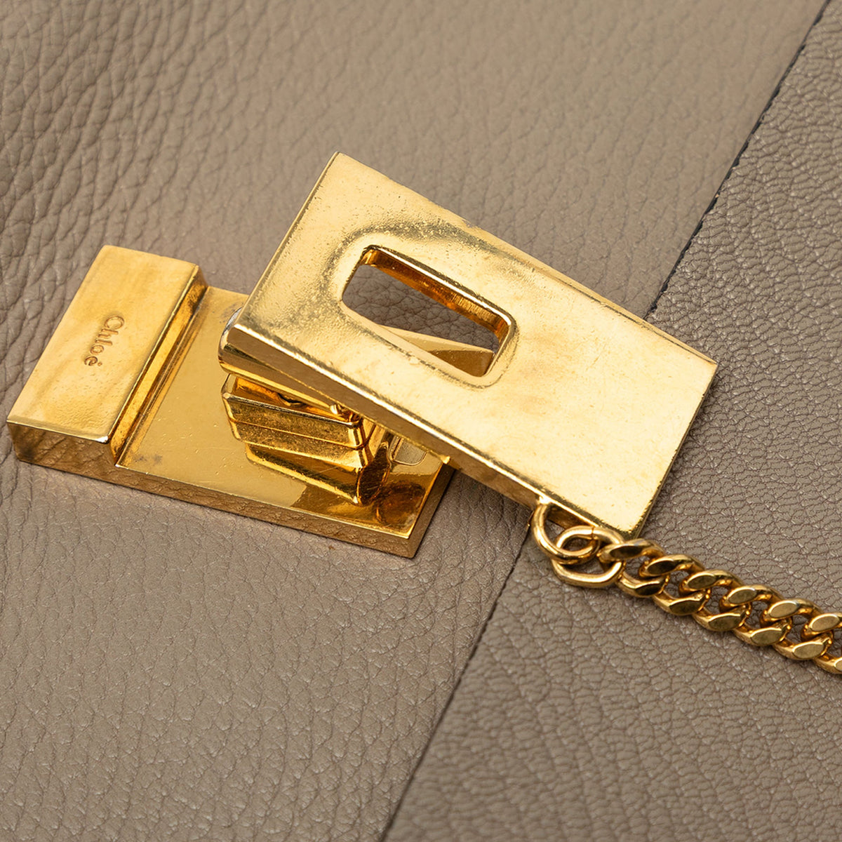 Chloé Mini Grained Lambskin Drew Crossbody