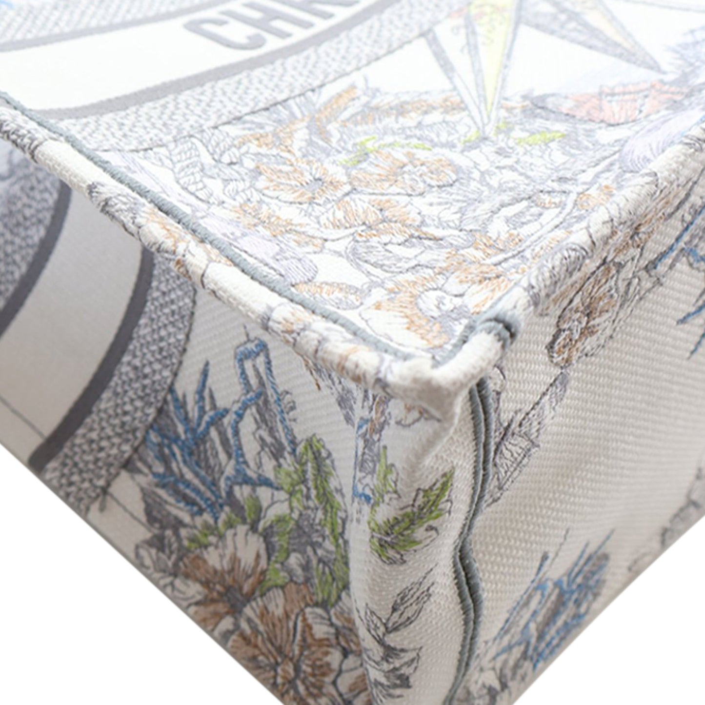 Dior Large Embroidered Canvas Reve d Infini Book Tote