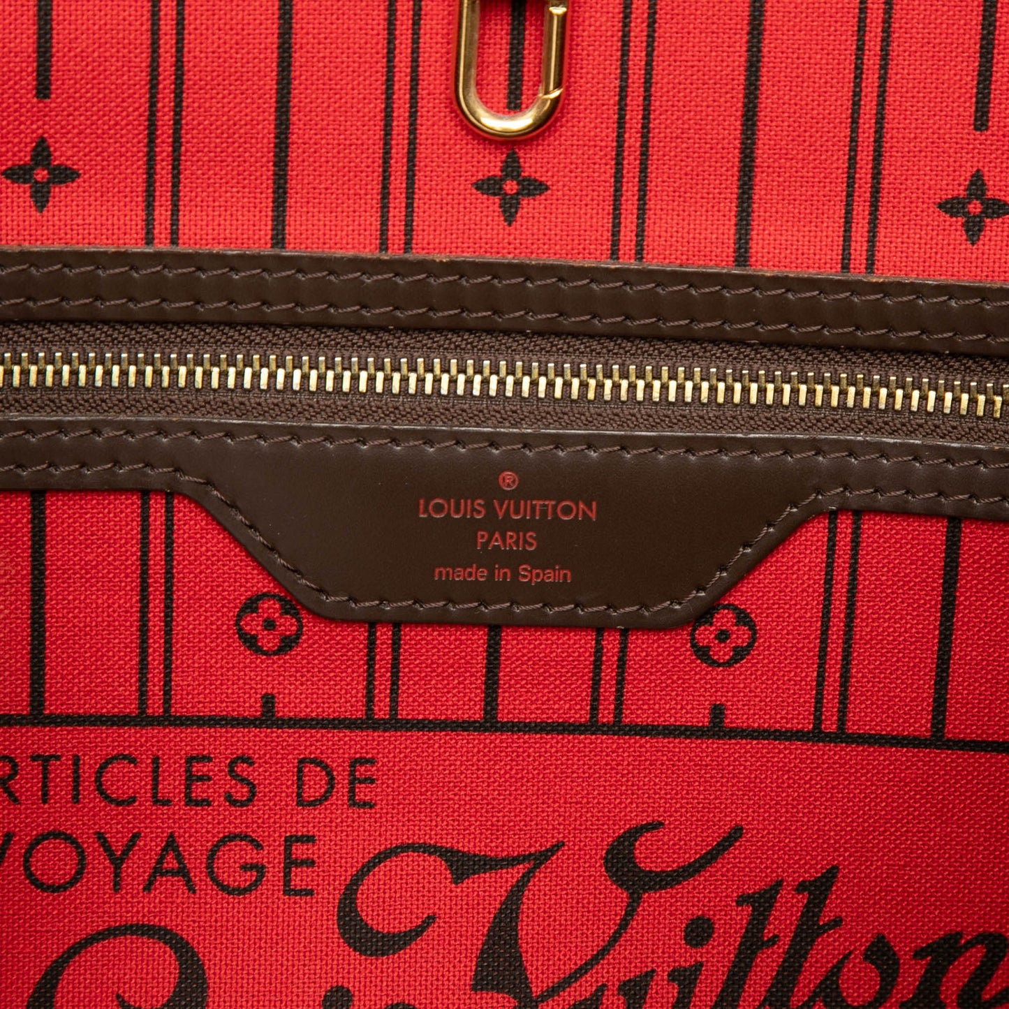 Louis Vuitton Damier Ebene Neverfull MM